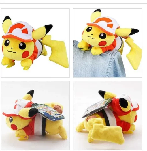 Pkm.store Pokemon Kuscheltiere-Pokemon Pikachu Let´S Go Klammertier Kuschel Pikachu