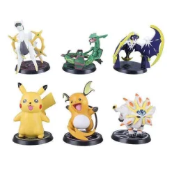 Pkm.store Pokemon Figuren-Pokemon Pikachu Mewtu U. A. Figuren Sets Mit Je 6 Pokemon