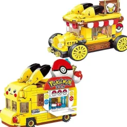 Pkm.store Pokemon Bausteine-Pokemon Pikachu Mini Autos In 2 Versionen Zum Selbstbauen