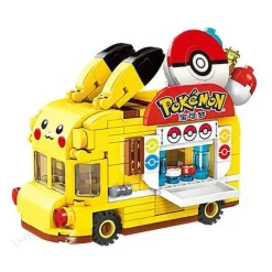 Pkm.store Pokemon Bausteine-Pokemon Pikachu Mini Autos In 2 Versionen Zum Selbstbauen