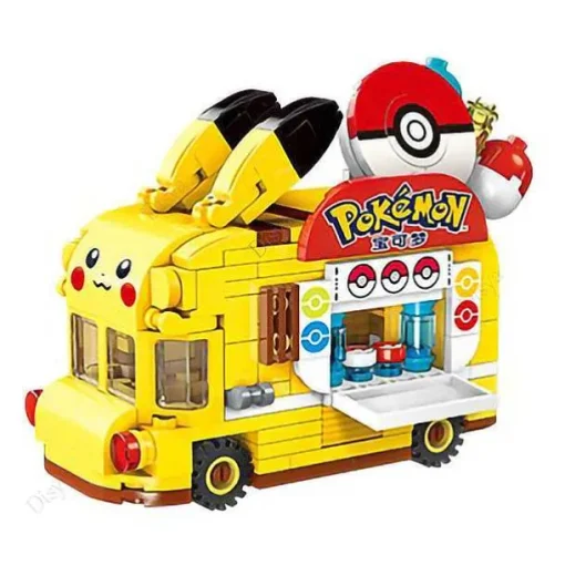 Pkm.store Pokemon Bausteine-Pokemon Pikachu Mini Autos In 2 Versionen Zum Selbstbauen