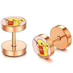 Pkm.store Pokemon Schmuck-Pokemon Pikachu Ohrringe / Ohrstecker