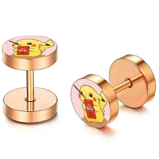 Pkm.store Pokemon Schmuck-Pokemon Pikachu Ohrringe / Ohrstecker
