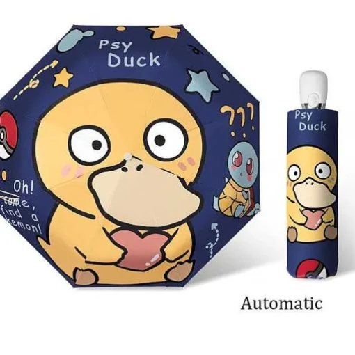 Pkm.store Sonstiges Merchandise-Pokemon Pikachu Regenschirme (Manuell Oder Automatik)