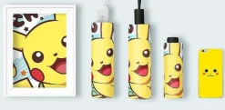 Pkm.store Sonstiges Merchandise-Pokemon Pikachu Regenschirme (Manuell Oder Automatik)