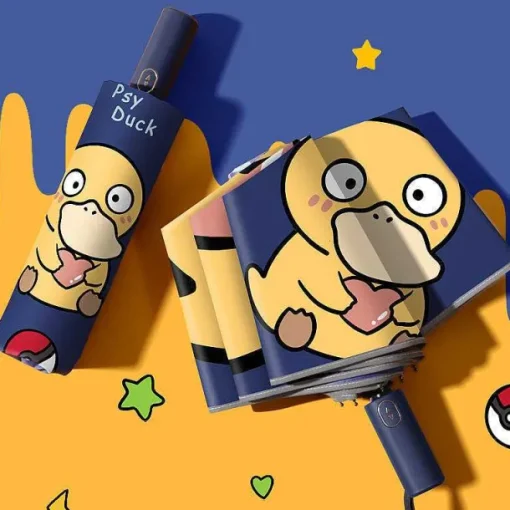 Pkm.store Sonstiges Merchandise-Pokemon Pikachu Regenschirme (Manuell Oder Automatik)