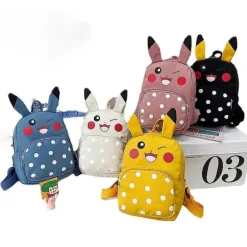 Pkm.store Rucksäcke & Taschen-Pokemon Pikachu Rucksack Mit Lustigen Punkten