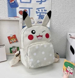 Pkm.store Rucksäcke & Taschen-Pokemon Pikachu Rucksack Mit Lustigen Punkten