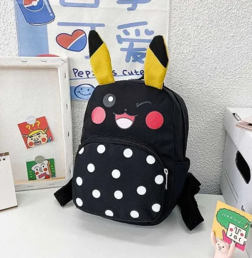 Pkm.store Rucksäcke & Taschen-Pokemon Pikachu Rucksack Mit Lustigen Punkten