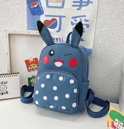 Pkm.store Rucksäcke & Taschen-Pokemon Pikachu Rucksack Mit Lustigen Punkten