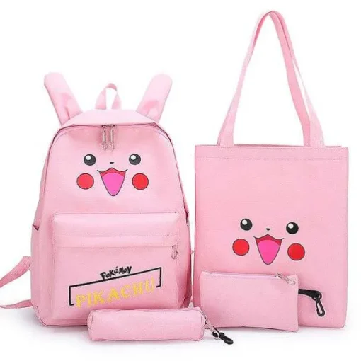 Pkm.store Rucksäcke & Taschen-Pokemon Pikachu Rucksack & Taschen Set