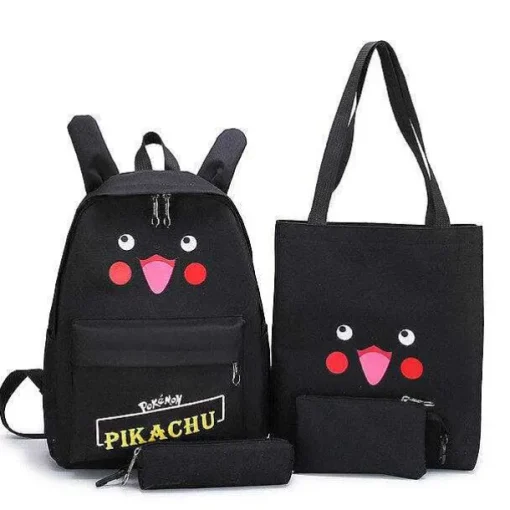 Pkm.store Rucksäcke & Taschen-Pokemon Pikachu Rucksack & Taschen Set