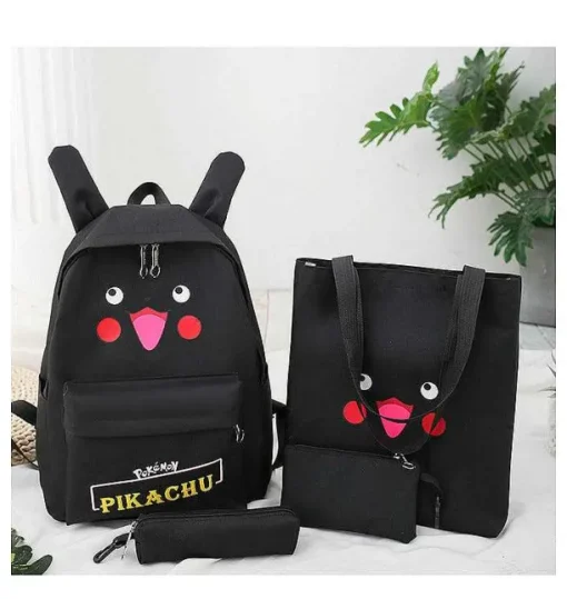 Pkm.store Rucksäcke & Taschen-Pokemon Pikachu Rucksack & Taschen Set
