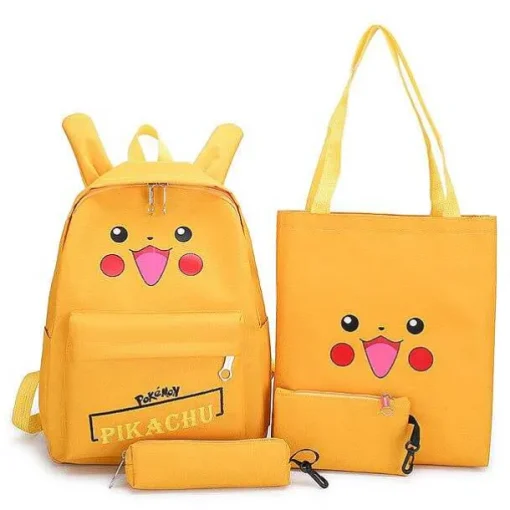 Pkm.store Rucksäcke & Taschen-Pokemon Pikachu Rucksack & Taschen Set