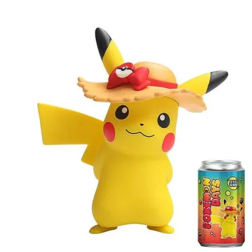 Pkm.store Pokemon Figuren-Pokemon Pikachu Sammelfiguren Mit Dose