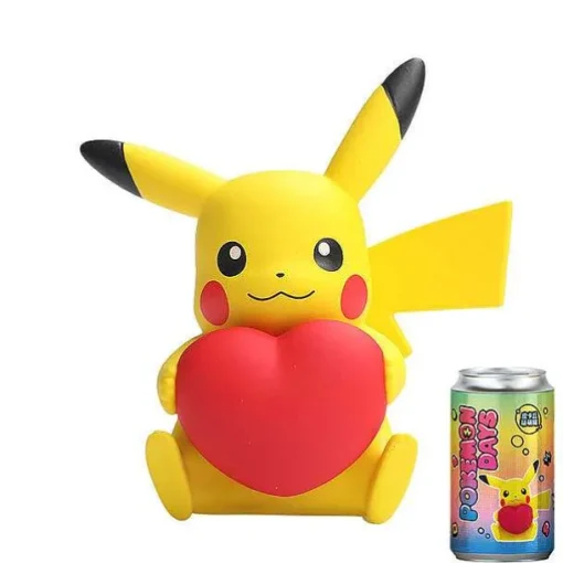 Pkm.store Pokemon Figuren-Pokemon Pikachu Sammelfiguren Mit Dose