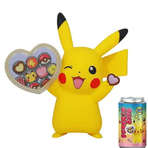 Pkm.store Pokemon Figuren-Pokemon Pikachu Sammelfiguren Mit Dose
