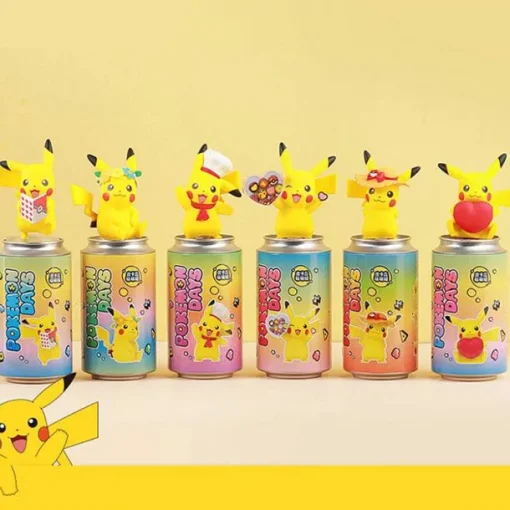 Pkm.store Pokemon Figuren-Pokemon Pikachu Sammelfiguren Mit Dose