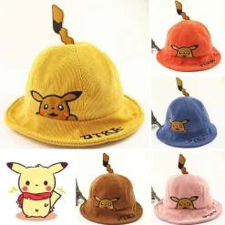 Pkm.store Pokemon Mützen & Caps-Pokemon Pikachu Sonnenschutz Hut Fur Kleinkinder
