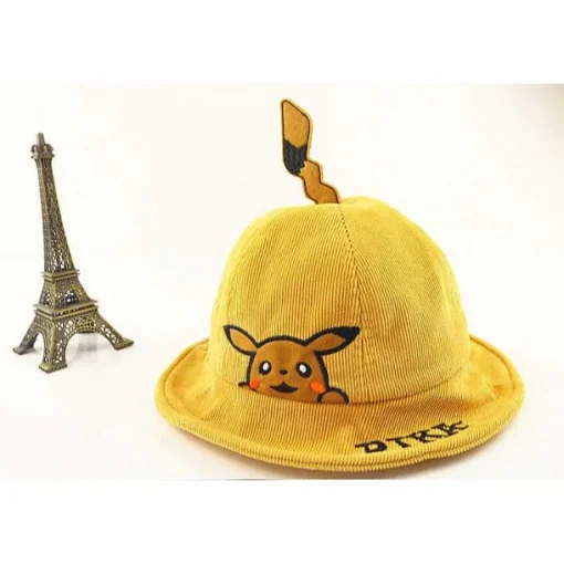 Pkm.store Pokemon Mützen & Caps-Pokemon Pikachu Sonnenschutz Hut Fur Kleinkinder