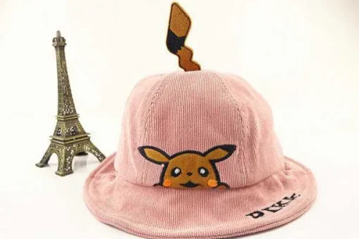 Pkm.store Pokemon Mützen & Caps-Pokemon Pikachu Sonnenschutz Hut Fur Kleinkinder