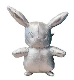 Pkm.store Pokemon Kuscheltiere-Pokemon Pikachu Stofftier In Silber Special Edition (Ca. 25Cm)