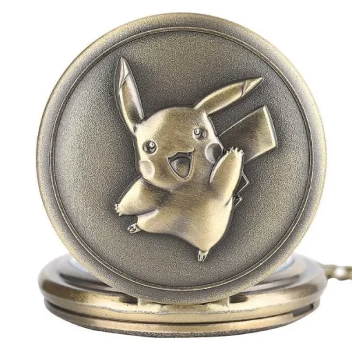 Pkm.store Sonstiges Merchandise-Pokemon Pikachu Taschenuhr Im Antken Design