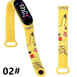 Pkm.store Uhren Und Wecker-Pokemon Pikachu U. A. Digital Armbanduhr Fur Kinder
