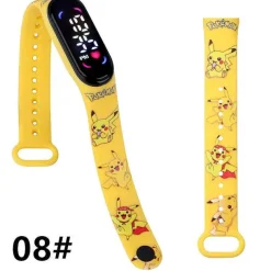 Pkm.store Uhren Und Wecker-Pokemon Pikachu U. A. Digital Armbanduhr Fur Kinder