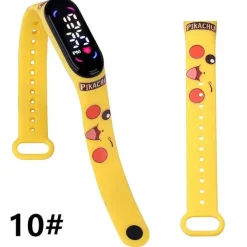 Pkm.store Uhren Und Wecker-Pokemon Pikachu U. A. Digital Armbanduhr Fur Kinder