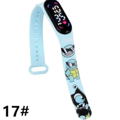 Pkm.store Uhren Und Wecker-Pokemon Pikachu U. A. Digital Armbanduhr Fur Kinder