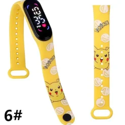 Pkm.store Uhren Und Wecker-Pokemon Pikachu U. A. Digital Armbanduhr Fur Kinder