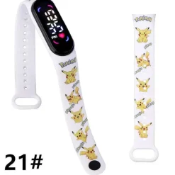 Pkm.store Uhren Und Wecker-Pokemon Pikachu U. A. Digital Armbanduhr Fur Kinder