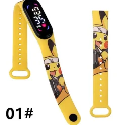 Pkm.store Uhren Und Wecker-Pokemon Pikachu U. A. Digital Armbanduhr Fur Kinder