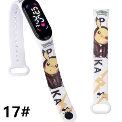 Pkm.store Uhren Und Wecker-Pokemon Pikachu U. A. Digital Armbanduhr Fur Kinder