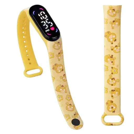 Pkm.store Uhren Und Wecker-Pokemon Pikachu U. A. Digital Armbanduhr Fur Kinder