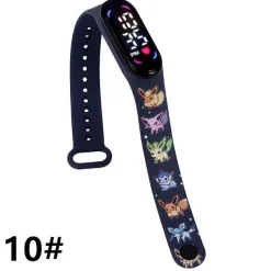 Pkm.store Uhren Und Wecker-Pokemon Pikachu U. A. Digital Armbanduhr Fur Kinder