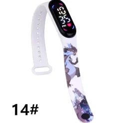 Pkm.store Uhren Und Wecker-Pokemon Pikachu U. A. Digital Armbanduhr Fur Kinder