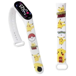 Pkm.store Uhren Und Wecker-Pokemon Pikachu U. A. Digital Armbanduhr Fur Kinder