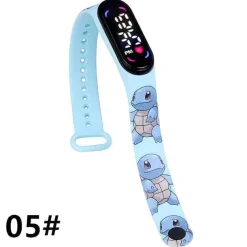 Pkm.store Uhren Und Wecker-Pokemon Pikachu U. A. Digital Armbanduhr Fur Kinder