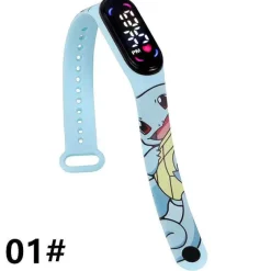 Pkm.store Uhren Und Wecker-Pokemon Pikachu U. A. Digital Armbanduhr Fur Kinder