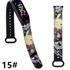 Pkm.store Uhren Und Wecker-Pokemon Pikachu U. A. Digital Armbanduhr Fur Kinder