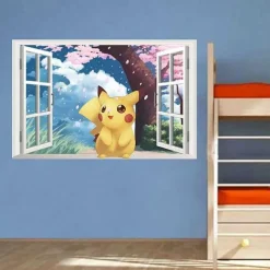 Pkm.store Sonstiges Merchandise-Pokemon Pikachu U. A. Wand Sticker