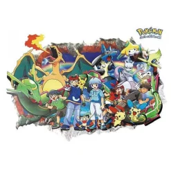 Pkm.store Sonstiges Merchandise-Pokemon Pikachu U. A. Wand Sticker