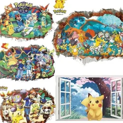 Pkm.store Sonstiges Merchandise-Pokemon Pikachu U. A. Wand Sticker