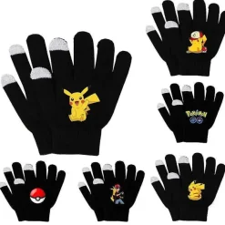 Pkm.store Herbst & Winter-Pokemon Pikachu Warme Winter Handschuhe - Viele Motive
