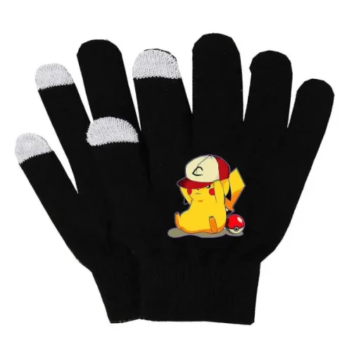Pkm.store Herbst & Winter-Pokemon Pikachu Warme Winter Handschuhe - Viele Motive