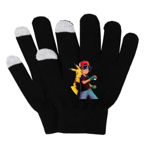 Pkm.store Herbst & Winter-Pokemon Pikachu Warme Winter Handschuhe - Viele Motive