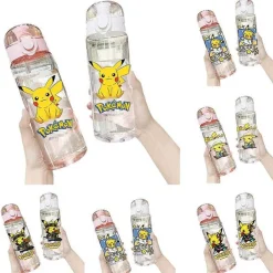 Pkm.store Sonstiges Merchandise-Pokemon Pikachu Wiederverwendbare Trinkflasche