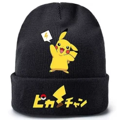 Pkm.store Herbst & Winter-Pokemon Pikachu Winter Beanie Mutze Fur Die Kalte Jahreszeit